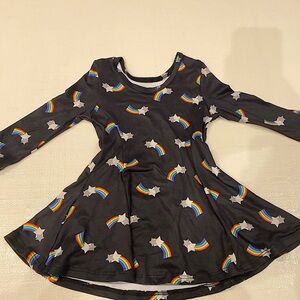 Social Butterfly Shooting Stars Flare Dress